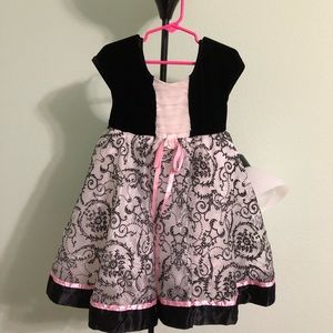 Beautiful little girl holiday dress